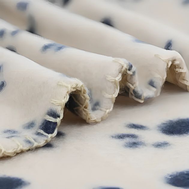 Fleece Κουβέρτα Κατοικιδίου με Πατουσάκια - 50x70cm