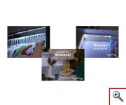 Εύκαμτα Ελαστικά Φώτα 9 LED Flexi Lites - Σετ των 2 Τεμαχίων 