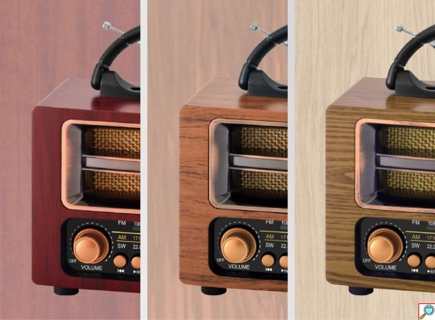 Ρετρό Επιτραπέζιο Ραδιόφωνο Cmik – AM/FM, Bluetooth, Επαναφορτιζόμενο