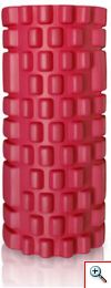 Foam Roller - Αφρώδης Κύλινδρος Μασάζ 13x33cm, Αποκατάστασης, Διάτασης Μυών & Ισορροπίας - Deep Muscle Tissue Massage Cilindro Κόκκινο