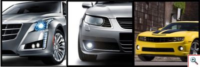 Στρογγυλά Προβολάκια Ομίχλης LED COB DRL - Φώτα Ημέρας Αυτοκινήτου - Σετ 2 τεμαχίων