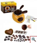 Σοκολατιέρα - fondue με πολλά Εξαρτήματα και Φόρμες - Ιδανική για Σοκολάτα & Τυρί