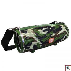 Φορητό Ηχείο Bluetooth 14W, με Λουράκι Ώμου, Χρώμα Παραλλαγή, 2 Full Range Μεγάφωνα, Μικρόφωνο, USB, AUX, Κάρτα Μνήμης, FM Radio, T&G,