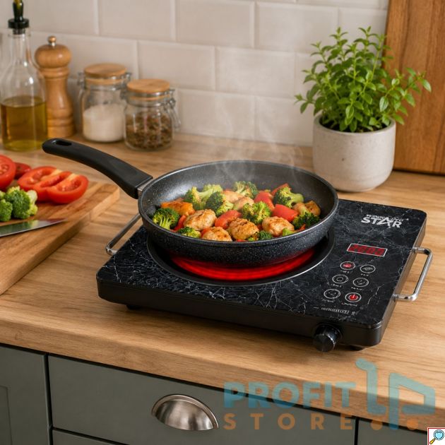 Φορητή Ηλεκτρική Επιτραπέζια Μονή Εστία 2200W Winning Star