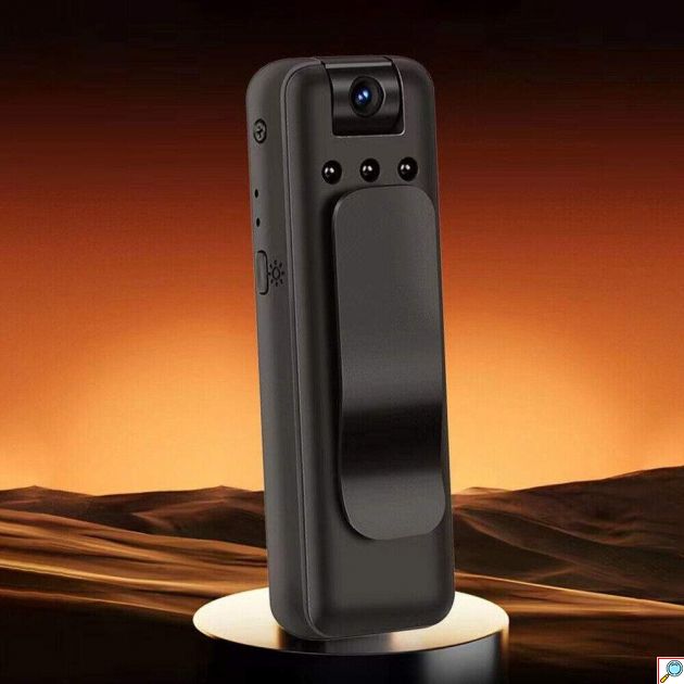 Μίνι Φορητή WiFi Κάμερα 1080P - Επαναφορτιζόμενη με Κλιπ & Περιστρεφόμενο Φακό 180°