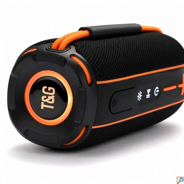 Φορητό Ασύρματο Ηχείο Bluetooth με RGB Φωτισμό και FM Ραδιόφωνο Τ&G