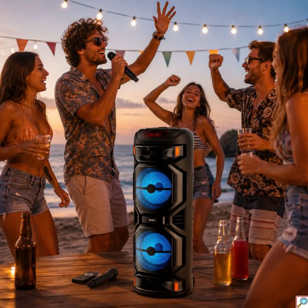 Φορητό Ηχείο Karaoke Bluetooth 8.5