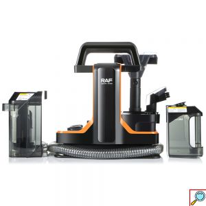 Φορητό Καθαριστικό Χαλιών 450W με Δεξαμενές 800mL και 1080mL - Ιδανικό για Υφάσματα, Μοκέτες & Καθίσματα - RAF