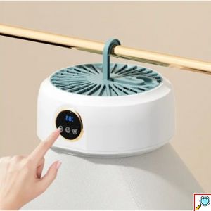 Φορητό Στεγνωτήριο Ρούχων 600W με Χρονοδιακόπτη & Αθόρυβη Λειτουργία