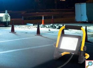 Φορητός LED Προβολέας Εργασίας Ρεύματος - 10 W IP65 - Φωτεινότητα 920lm Ψυχρό Λευκό Φως- Aigostar