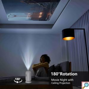 Φορητός προβολέας LED 4K ανάλυσης Full HD Andowl