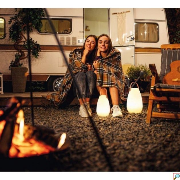 Φορητό Φωτιστικό LED Χειρός με 12 Χρώματα RGB – Επαναφορτιζόμενο, για Παιδικό Δωμάτιο, Camping, Διακόσμηση