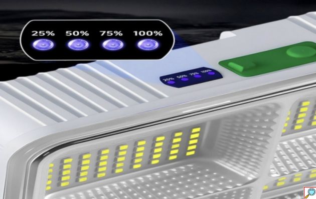 Ηλιακό Φωτιστικό LED - Επαναφορτιζόμενο 1200W για κάμπινγκ & έκτακτη ανάγκη