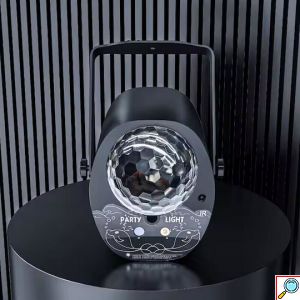 Φωτορυθμικό LED RGB 9W Andowl με Τηλεχειριστήριο