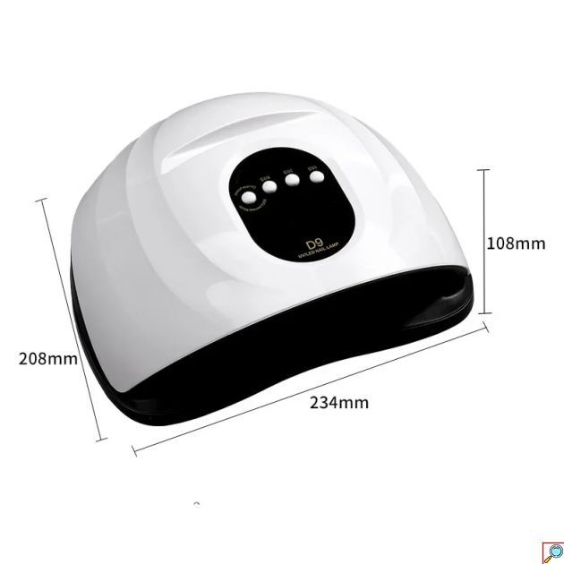 Φουρνάκι Νυχιών UV-LED 150W με Ενσωματωμένη Βάση Κινητού SUN D9