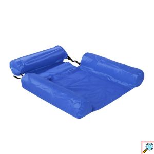 Φουσκωτή Καρέκλα Θαλάσσης 120x100cm Μπλε – Πολυθρόνα Νερού για Πισίνα & Παραλία