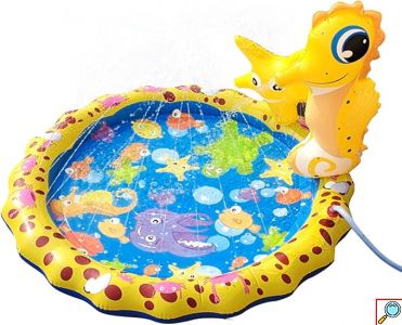 Φουσκωτό Splash Pad - Χαλάκι Νερού για Παιδιά με Ψεκασμό