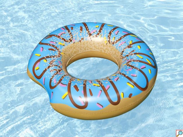 Φουσκωτή Σαμπρέλα Θαλάσσης Donut σε Μπλε Χρώμα Bestway 107cm