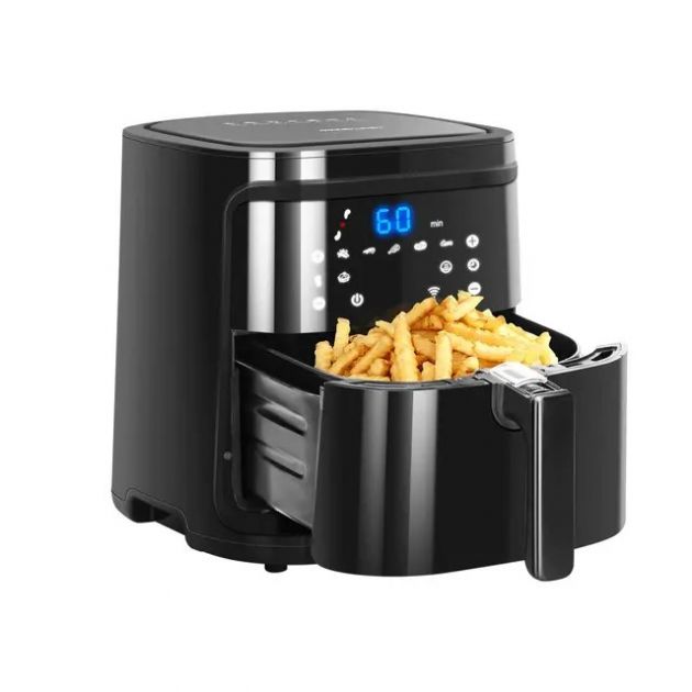 Ψηφιακή Φριτέζα Αέρος 7L 1900W – Υγιεινό Μαγείρεμα για Όλη την Οικογένεια - Μεγάλη Χωρητικότητα, Οθόνη Αφής, 7 Προγράμματα