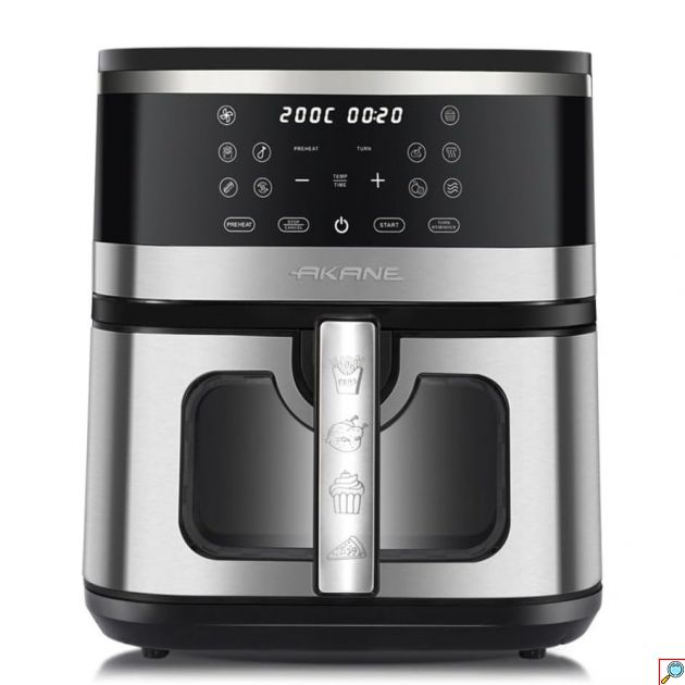 Φριτέζα Αέρος 8L 1700W με Οθόνη Αφής AKANE