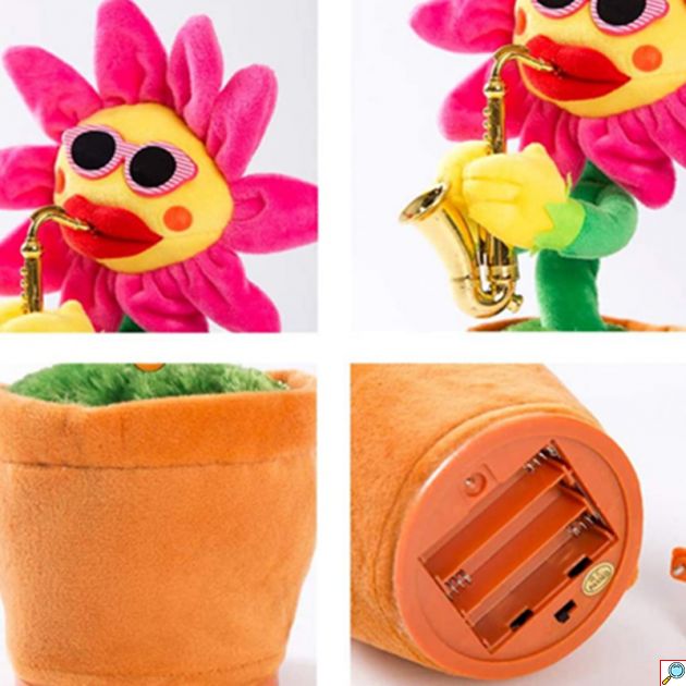 Funky SunFlower - Παιχνίδι που Χορεύει, Μιλάει & Τραγουδάει με USB
