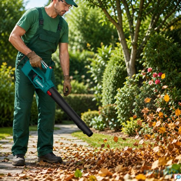 Φυσητήρας Φύλλων 21V Επαναφορτιζόμενος Brushless - Ισχυρό Μοτέρ, Ελαφρύς Σχεδιασμός για Κήπο, Αυλή & Εργασίες Καθαρισμού