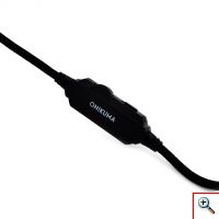 Gaming Headset Over Ear με Μείωση Θορύβου και Μικρόφωνο για PC, Laptop, PS4 & Smartphone Ακουστικά Onikuma K18 - Μπλέ Παραλλαγης