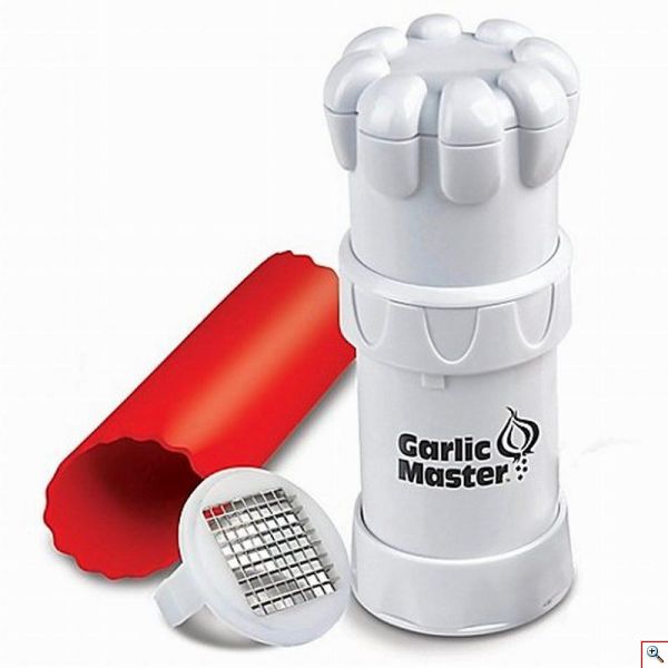 Σετ Πρέσσα - Κόφτης Σκόρδου Garlic Master 4 σε 1