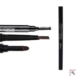Μολύβι Φρυδιών 3 σε 1 & Μακιγιάζ Ματιών - Glamza Eyebrow 3 in 1 Liner Pen