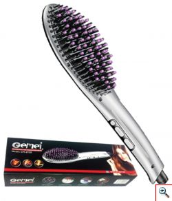 Ηλεκτρική Βούρτσα για Ίσιωμα Μαλλιών GEMEI GM – 2950
