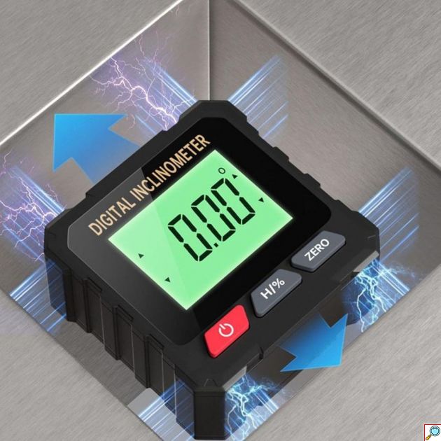Ψηφιακό Γωνιόμετρο 4x90° με Μαγνήτη – Ακρίβεια και Ευκολία Χρήσης