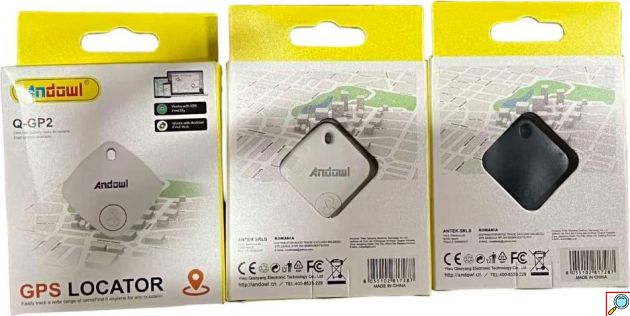 GPS Tracker Bluetooth Εντοπισμού Αντικειμένων Andowl Q-GP2 – Συμβατό με Android και iOS