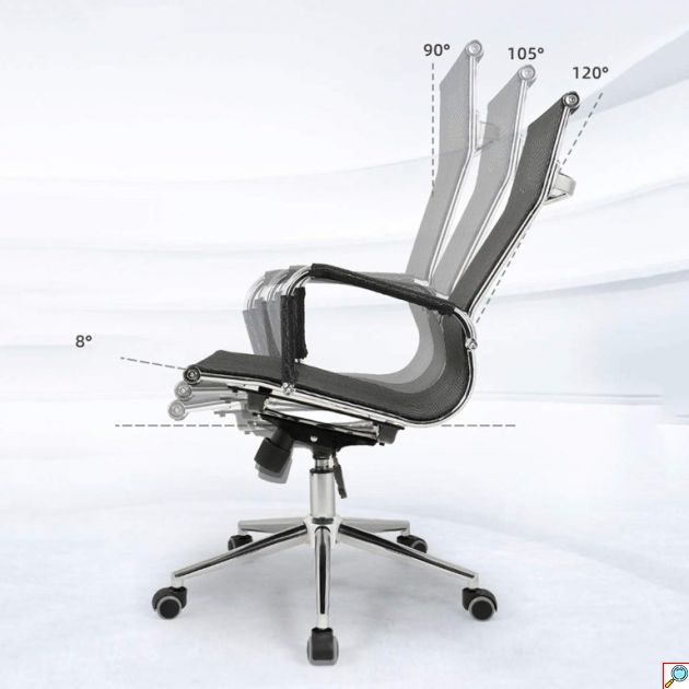 Καρέκλα Γραφείου Ergonomic Mesh – Άνεση και Στήριξη για Πολύωρη Εργασία