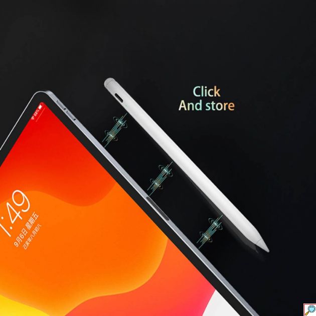 Ψηφιακή Γραφίδα Αφής Remax για iPad – Μαγνητική Προσάρτηση & Ακρίβεια - Συμβατότητα με Μοντέλα 2018+, Palm Rejection, USB-C