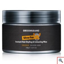 Groomarang Silver Hair Wax Professional 120ml για Γκρίζα Αστραφτερά Μαλλιά