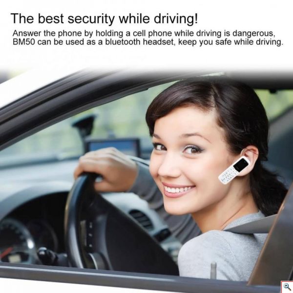 GTSTAR Ακουστικό Bluetooth - Κινητό τηλέφωνο με Πληκτρολόγιο και κάρτα Sim 2 σε 1