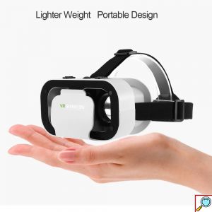 3D VR Headset Ρυθμιζόμενα Γυαλιά Εικονικής Πραγματικότητας Shinecon για Smartphone Κινητά 4.7 έως 6 Ίντσες