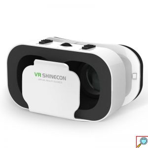 3D VR Headset Ρυθμιζόμενα Γυαλιά Εικονικής Πραγματικότητας Shinecon για Smartphone Κινητά 4.7 έως 6 Ίντσες
