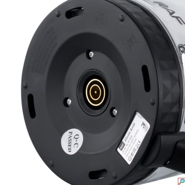 Γυάλινος Ηλεκτρικός Βραστήρας Νερού 1.8L 2000W RAF