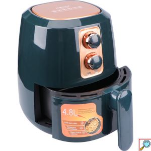 Haeger® Φριτέζα Αέρος 1350W με Αποσπώμενο Κάδο 4.8L & Ρυθμιζόμενο Θερμοστάτη 