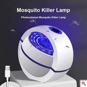 Ηλεκτρική Εντομοπαγίδα Νέας γενιάς με Αναρρόφηση Photocatalysis Inhaled Mosquito Killer