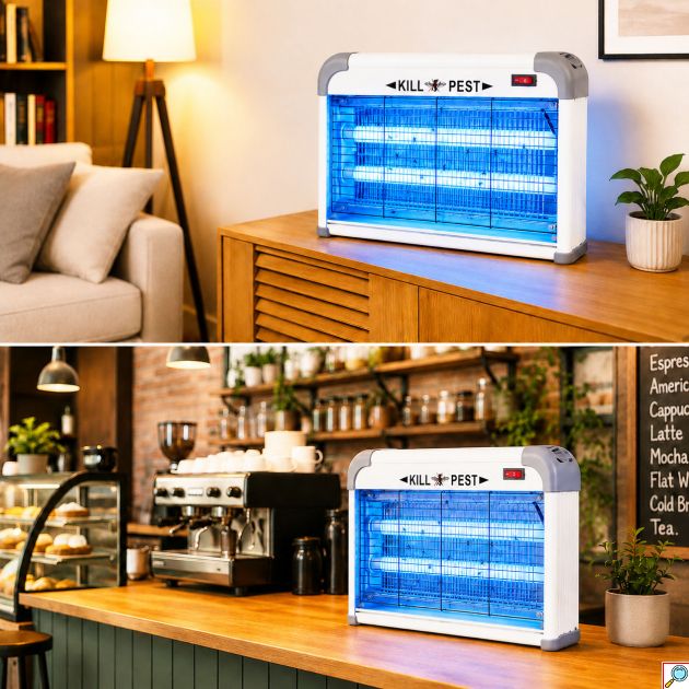 Ηλεκτρική Εντομοπαγίδα LED 20W LTM για Κουνούπια και Ιπτάμενα Έντομα