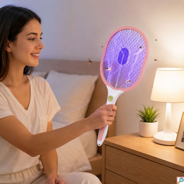 Ηλεκτρική Εντομοπαγίδα LED για Κουνούπια & Ιπτάμενα Έντομα KMT Style
