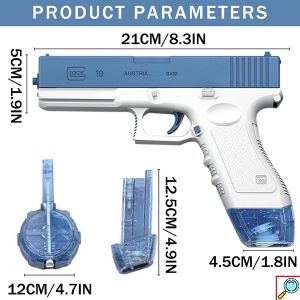 Ηλεκτρικό Νεροπίστολο Glock 19 Τρίτης Γενιάς Επαναφορτιζόμενο OKESYO Water Blaster 