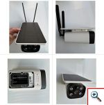Ηλιακή Αδιάβροχη Ασύρματη IP 4G Κάμερα, 1080p Εξωτερικού Χώρου με Νυχτερινή Όραση, Ανιχνευτή Κίνησης, Μικρόφωνο & Ηχείο AS-IP8615SPG – Λευκό