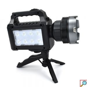 Φορητό Ηλιακό Σύστημα Φωτισμού με 3 LED Λάμπες & Φακό - Power Bank Φορτιστή Μπαταρίας 4000mAh με Τρίποδο