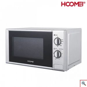 Hoomei® Φούρνος Μικροκυμάτων 1050W 20L Χωρίς Εστίες με Γυάλινο Πιάτο - Λειτουργία Απόψυξης & Χρονοδιακόπτη HM-5260