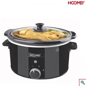 Hoomei® Ηλεκτρική Γάστρα 200W Χωρητικότητας 3.5lt με Λειτουργία Διατήρησης Θερμοκρασίας HM-5340