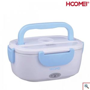 Hoomei® Αεροστεγές Ηλεκτρικό Θερμαινόμενο Φαγητοδοχείο - Θερμός 40W με Κουτάλι - Electric Heated Lunchbox HM-5640