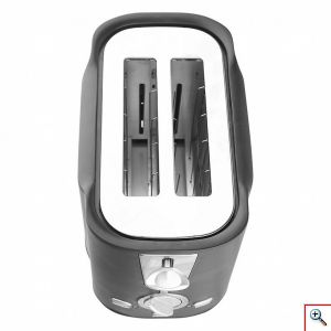 Hoomei® Φρυγανιέρα 850W με 2 Θέσεις & 7 Επίπεδα Ψησίματος HM-5960 Μαύρη
